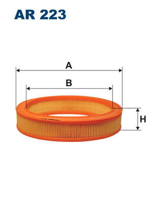 Air Filter - AR 223 FILTRON