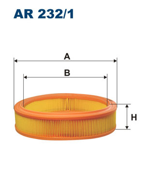Air Filter - AR 232/1 FILTRON