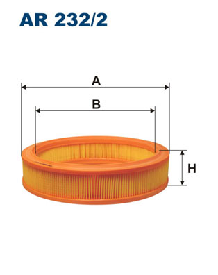Air Filter - AR 232/2 FILTRON