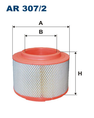 Air Filter - AR 307/2 FILTRON