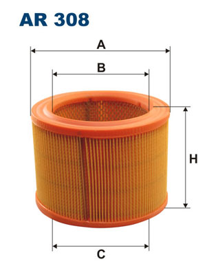 Air Filter - AR 308 FILTRON