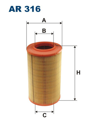 Air Filter - AR 316 FILTRON