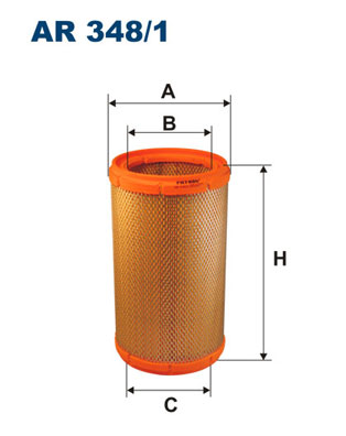 Air Filter - AR 348/1 FILTRON