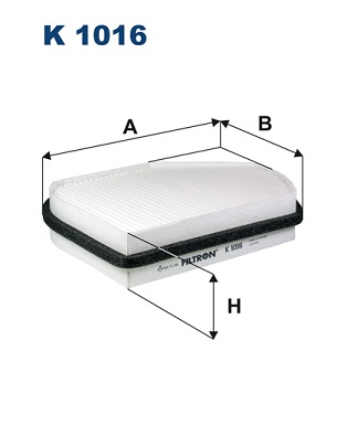 Filter, Innenraumluft - K 1016 FILTRON