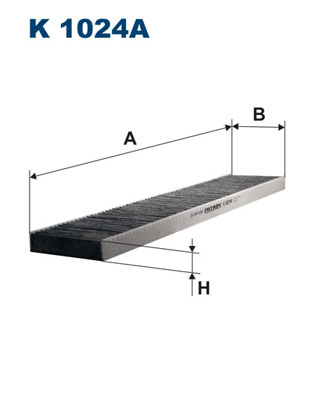Filter, interior air - K 1024A FILTRON