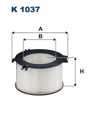 filtras, salono oras - K 1037 FILTRON