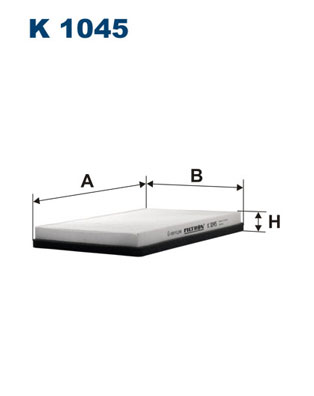 Filter, Innenraumluft - K 1045 FILTRON