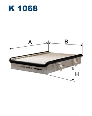 Filtro, Aria abitacolo - K 1068 FILTRON