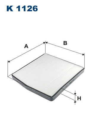 Filter, interior air - K 1126 FILTRON