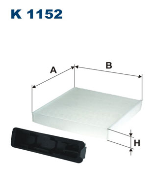 Filter, interior air - K 1152 FILTRON