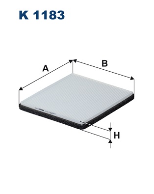 Filter, interior air - K 1183 FILTRON