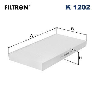 Filter, interior air - K 1202 FILTRON