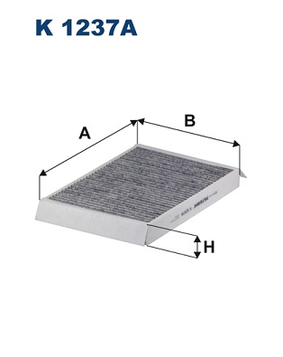 Filter, interior air - K 1237A FILTRON