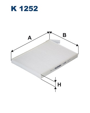 Filter, interior air - K 1252 FILTRON