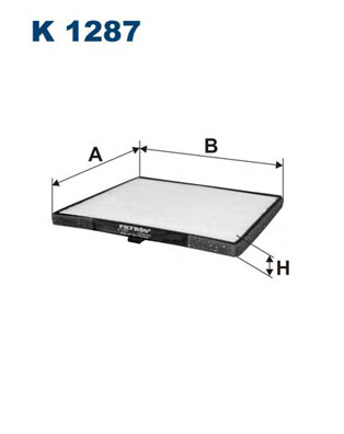 Filter, interior air - K 1287 FILTRON