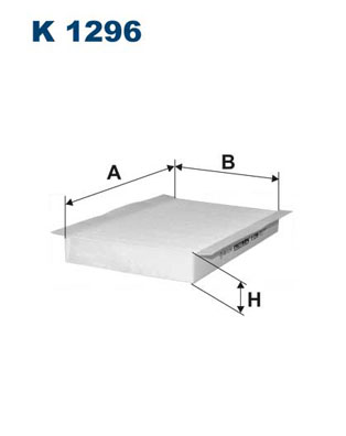Filtro, Aria abitacolo - K 1296 FILTRON