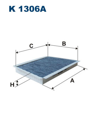 Filter, interior air - K 1306A FILTRON