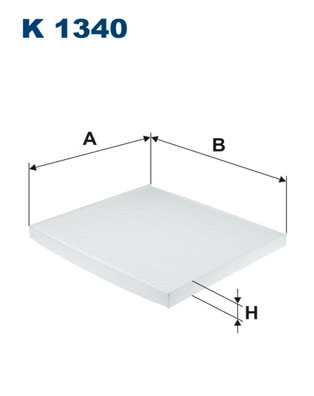 Filter, interior air - K 1340 FILTRON