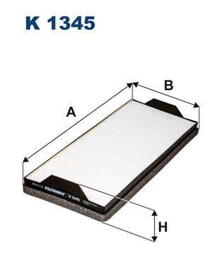 filtras, salono oras - K 1345 FILTRON