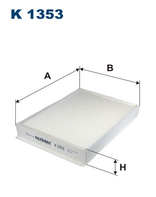 Filter, interior air - K 1353 FILTRON