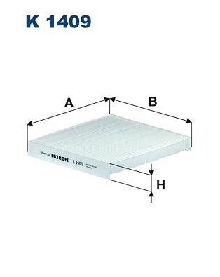 Filtro, Aria abitacolo - K 1409 FILTRON