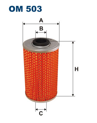Oil Filter - OM 503 FILTRON