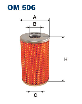 Oil Filter - OM 506 FILTRON