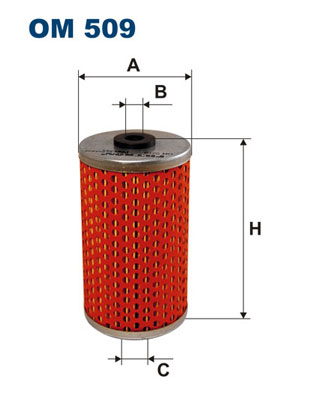 Oil Filter - OM 509 FILTRON