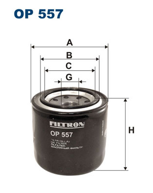 Oil Filter - OP 557 FILTRON