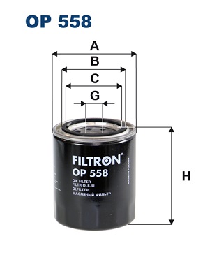 Масляный фильтр - OP 558 FILTRON