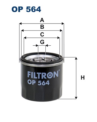 Oil Filter - OP 564 FILTRON