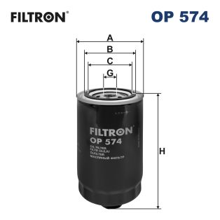 Oil Filter - OP 574 FILTRON
