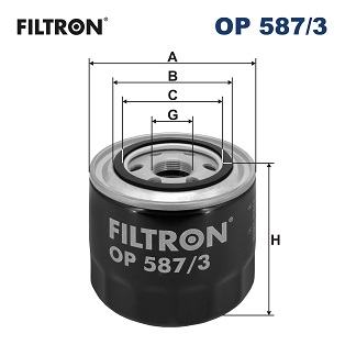 Oil Filter - OP 587/3 FILTRON