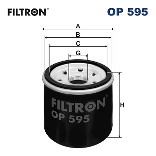 Oil Filter - OP 595 FILTRON