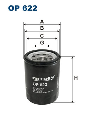 Ölfilter - OP 622 FILTRON