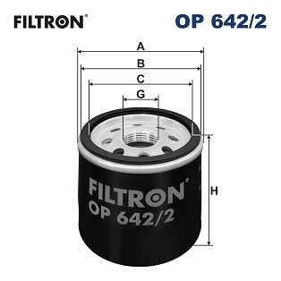 Ölfilter - OP 642/2 FILTRON