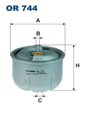 Oil Filter - OR 744 FILTRON