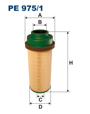Fuel filter - PE 975/1 FILTRON