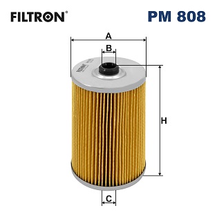 kuro filtras - PM 808 FILTRON