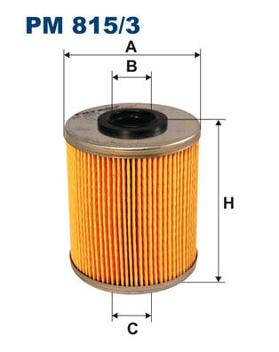 Fuel filter - PM 815/3 FILTRON