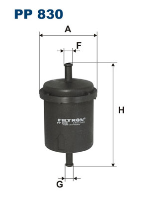 Filtro carburante - PP 830 FILTRON
