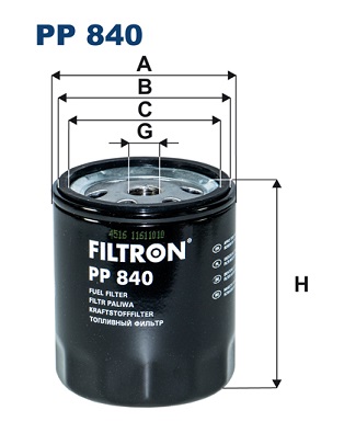 Kraftstofffilter - PP 840 FILTRON