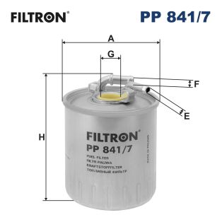 Fuel filter - PP 841/7 FILTRON