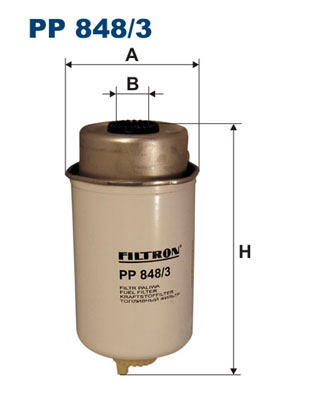 Топливный фильтр - PP 848/3 FILTRON