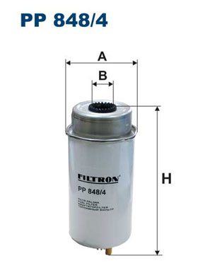 Топливный фильтр - PP 848/4 FILTRON