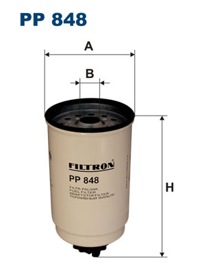 Fuel filter - PP 848 FILTRON