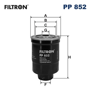 Filtro carburante - PP 852 FILTRON