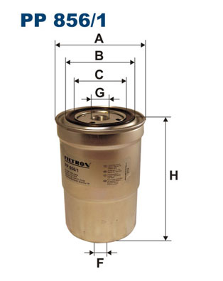 Filtro carburante - PP 856/1 FILTRON