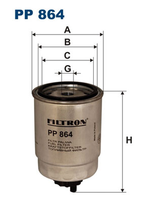 Kraftstofffilter - PP 864 FILTRON