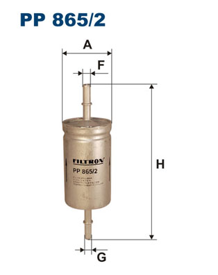 Fuel filter - PP 865/2 FILTRON